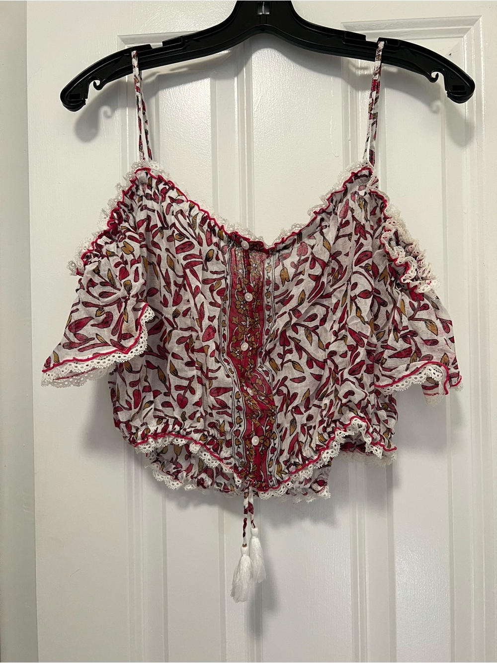 Poupette St Barth 100% cotton top nwt